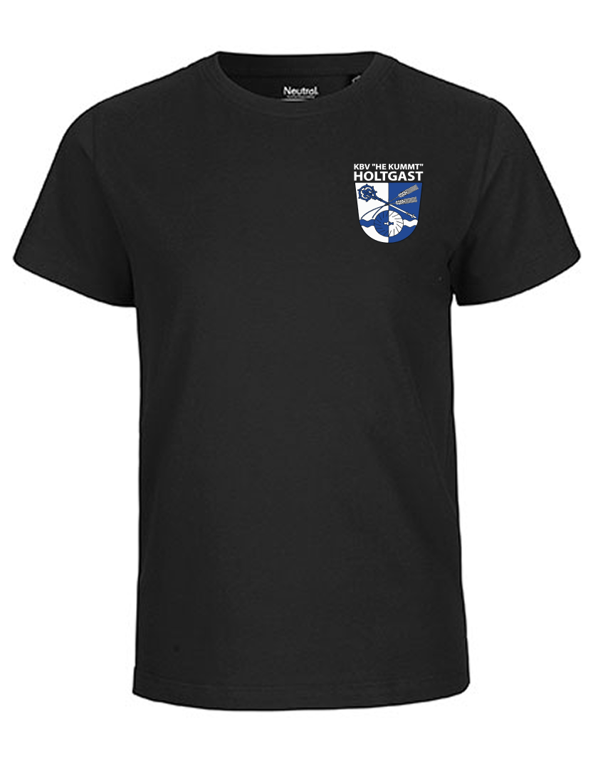 KBV Holtgast Fan - T-Shirt Fairtrade Kinder schwarz