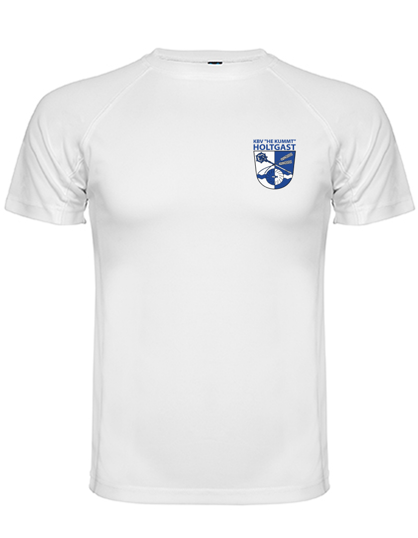KBV Holtgast Fan - Polyestershirt Kinder weiß