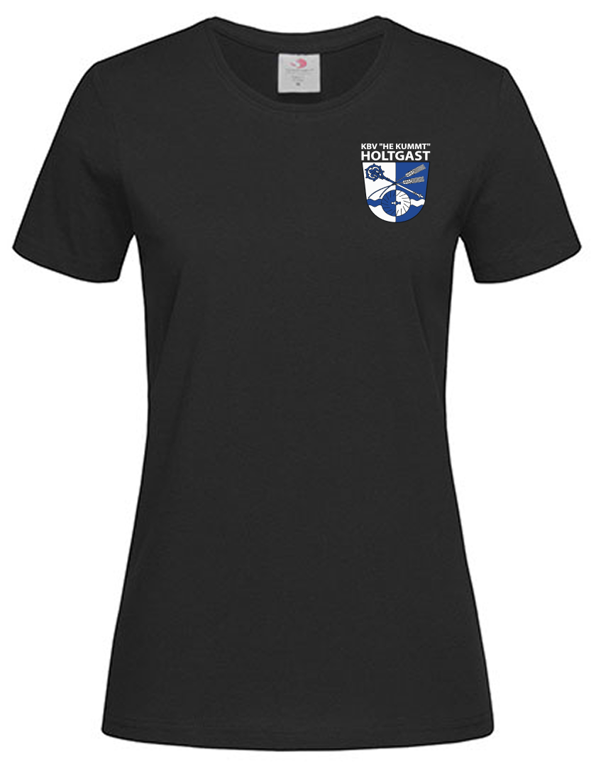 KBV Holtgast Fan - T-Shirt Damen schwarz