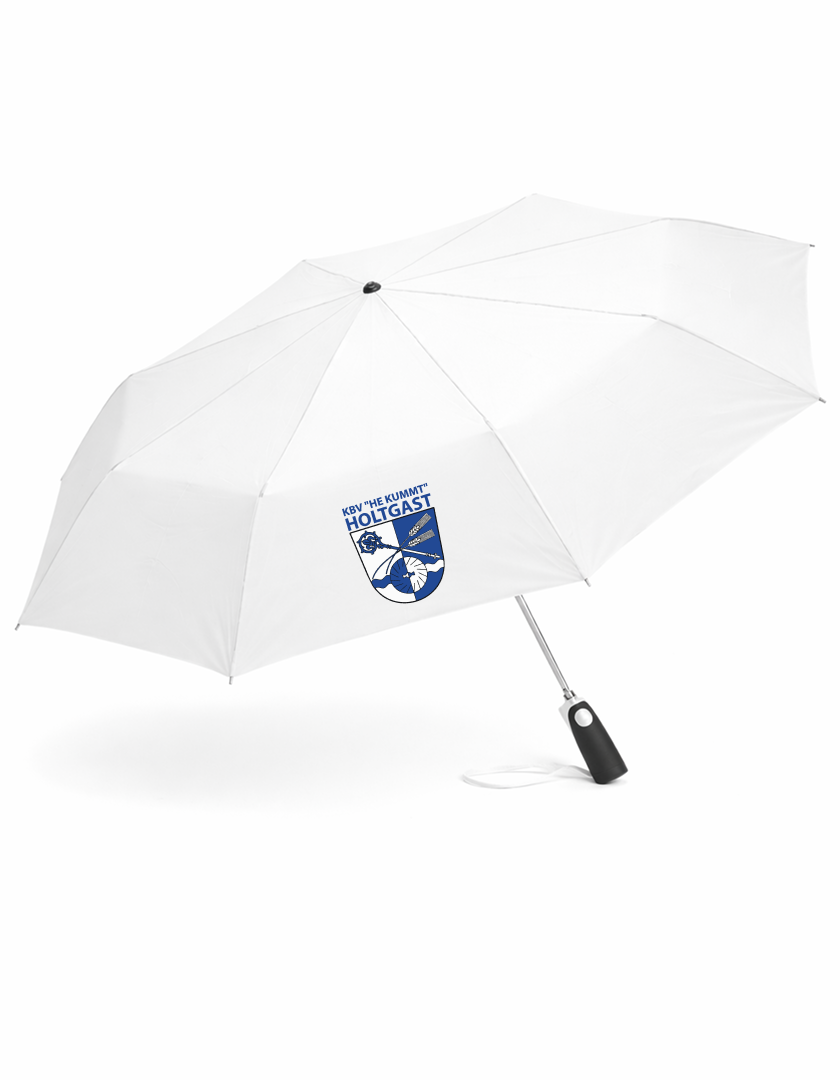 KBV Holtgast Fan - Regenschirm weiß