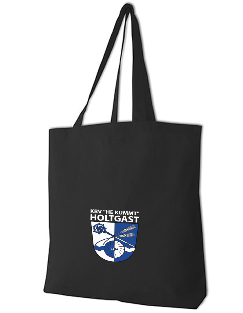 KBV Holtgast Fan - Tragetasche schwarz