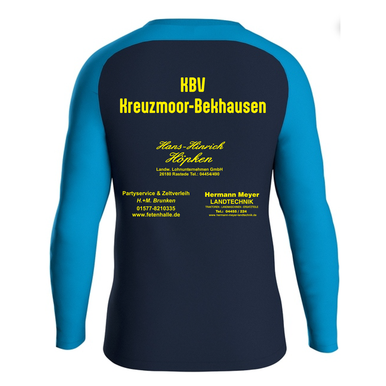 KBV Kreuzmoor-Bekhausen Sweat Iconic Herren Marine