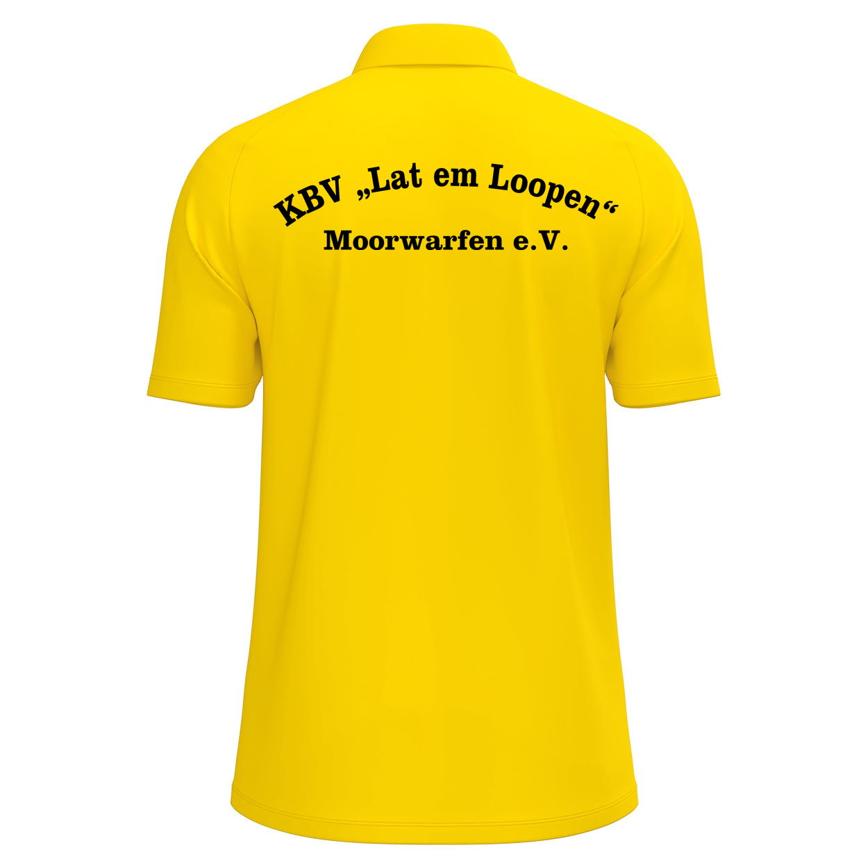 KBV Moorwafen Polo Herren Gelb