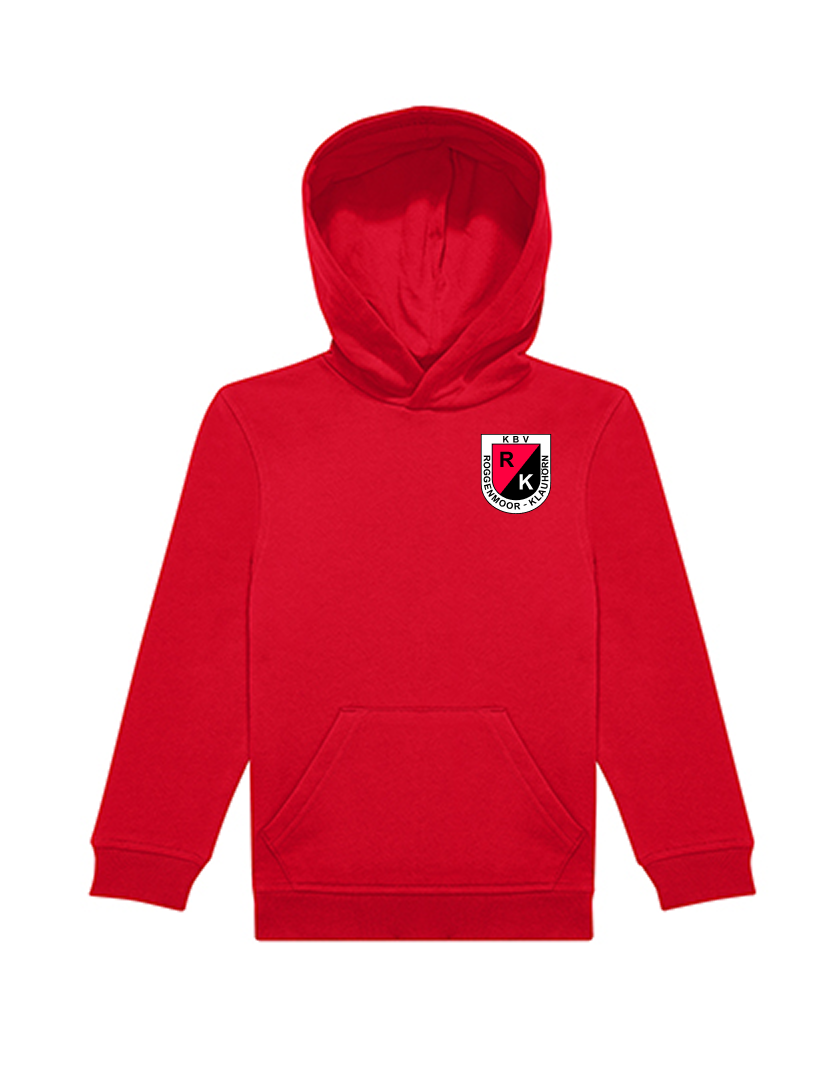 KBV Roggenmoor-Klauhörn Fan - Hoodie Kinder rot