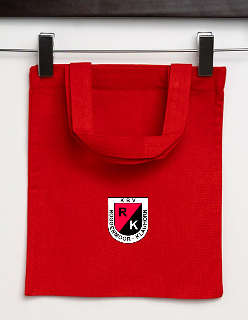 KBV Roggenmoor-Klauhörn Fan - Jutebeutel rot