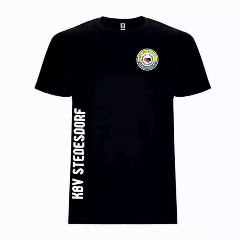KBV Stedesdorf Shirt "Op de Siet!" Unisex Schwarz