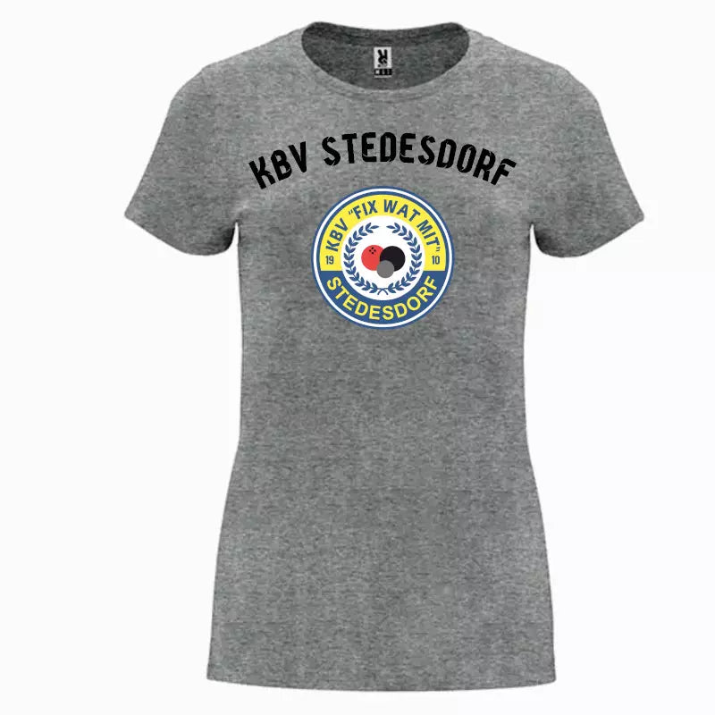 KBV Stedesdorf Shirt "In ’e Mitt!" Damen Grau