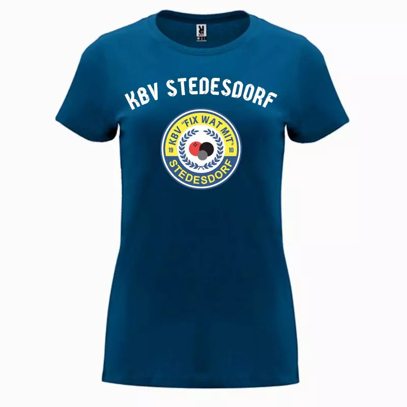KBV Stedesdorf Shirt "In ’e Mitt!" Damen Navy