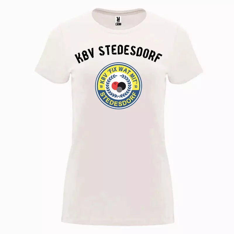 KBV Stedesdorf Shirt "In ’e Mitt!" Damen Weiß