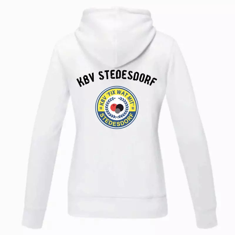 KBV Stedesdorf Hoodie "In ’e Mitt!" Damen Weiß
