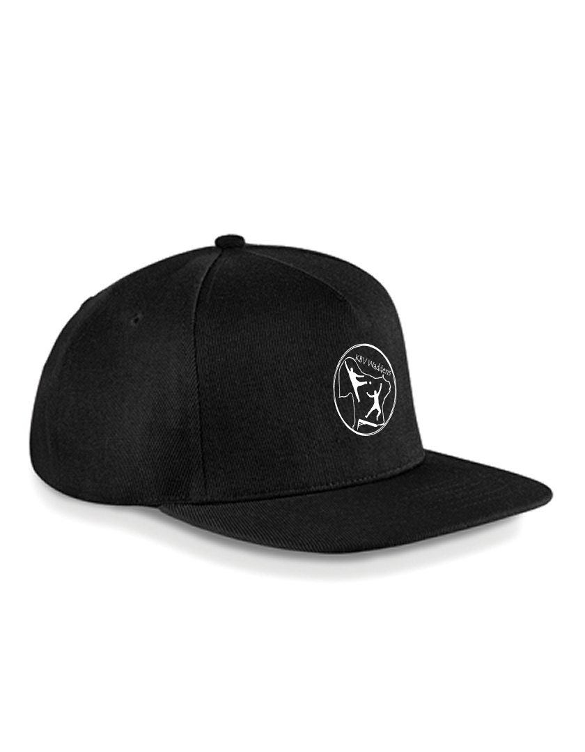 KBV Waddens Fan - 5-Panel Snapback Flat schwarz