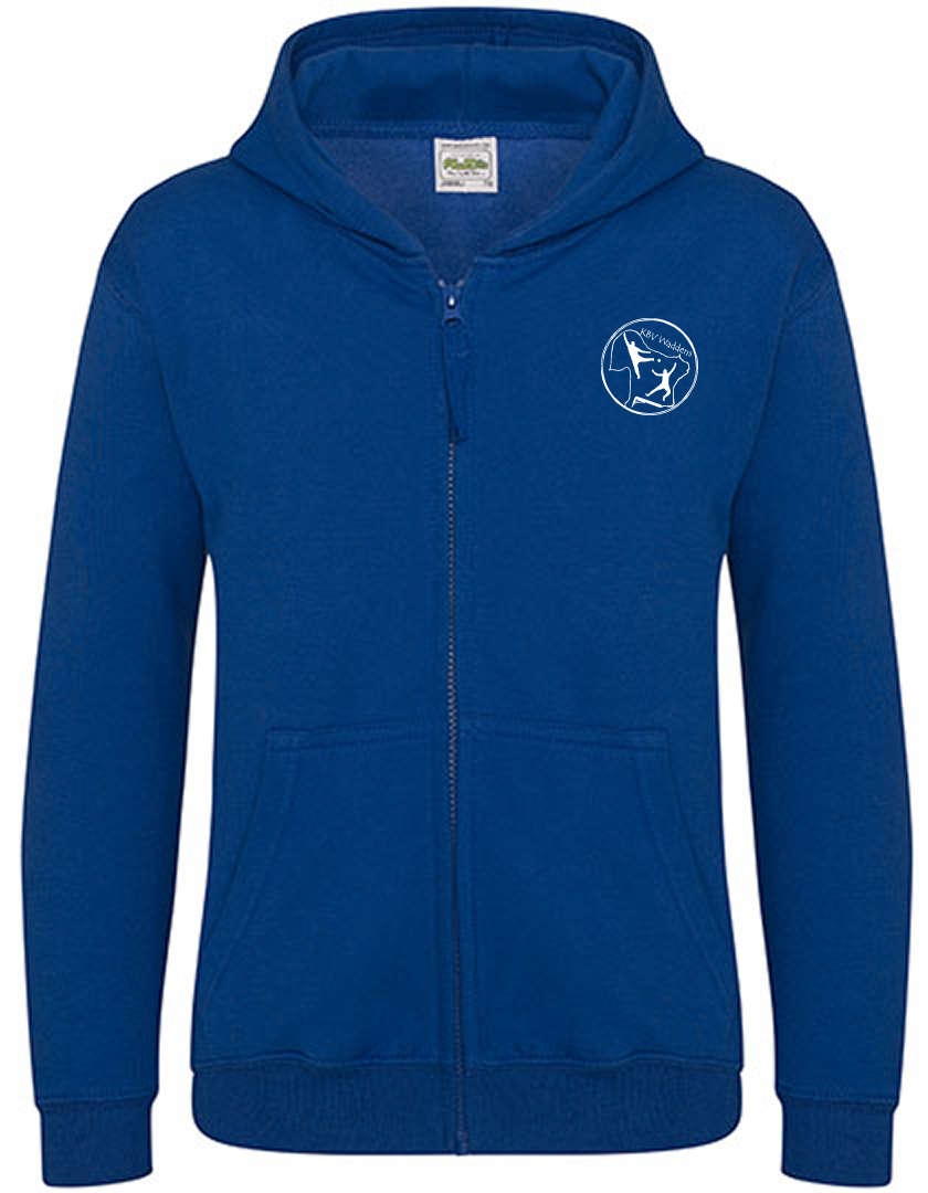 KBV Waddens Fan - Sweatjacke Kinder blaumit logo