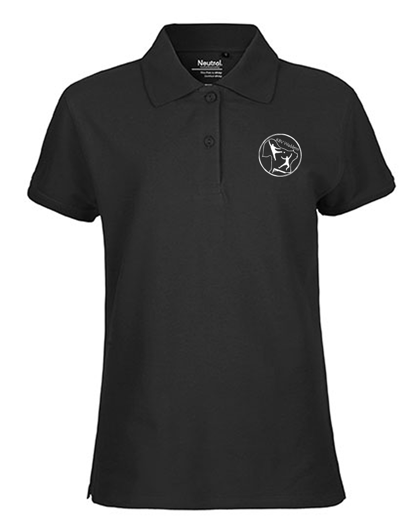 KBV Waddens Fan - Poloshirt Fairtrade Damen schwarz