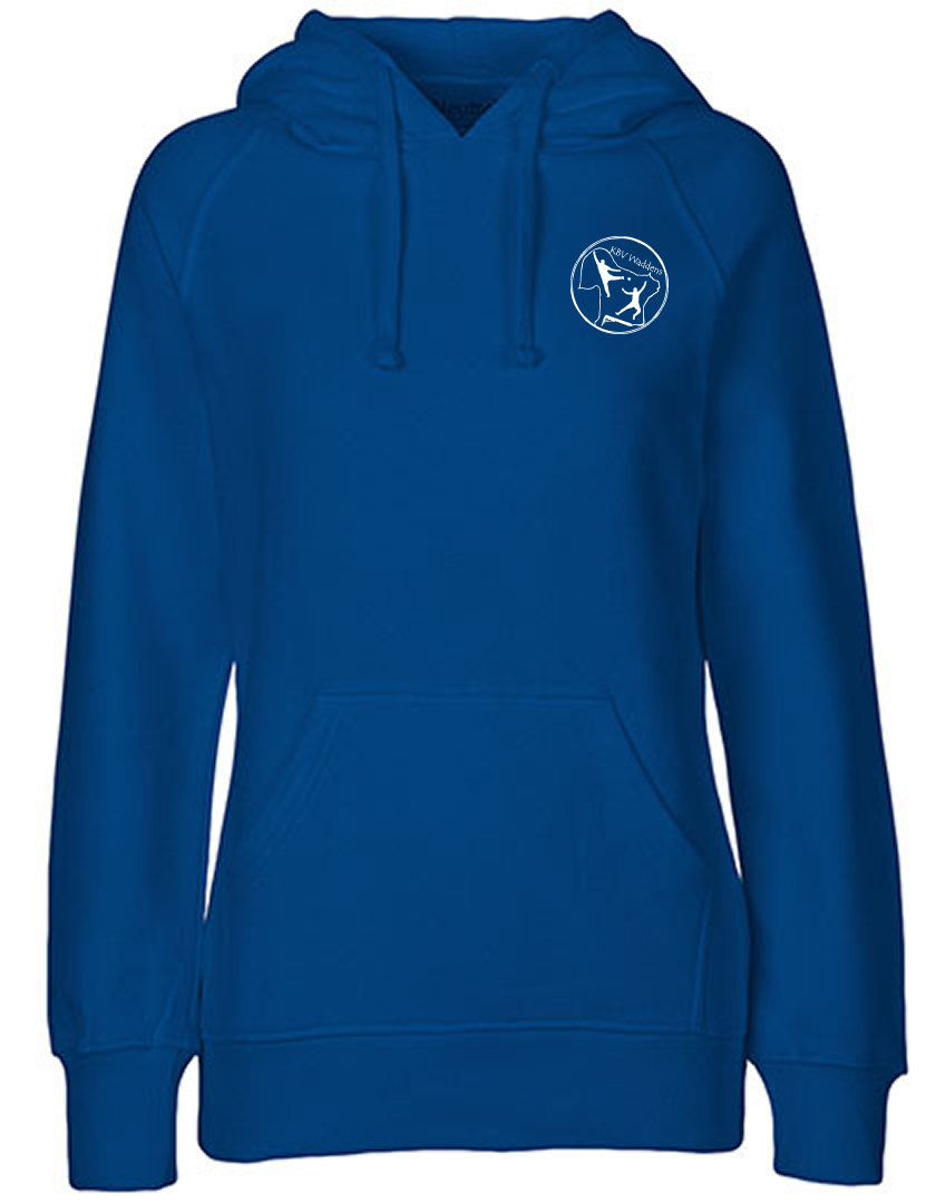 KBV Waddens Fan - Hoodie Fairtrade Damen blaumit logo
