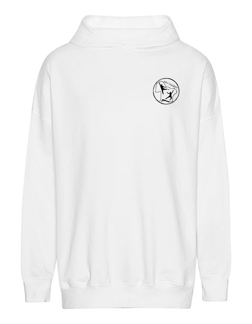 KBV Waddens Fan - Hoodie oversize Herren weiß