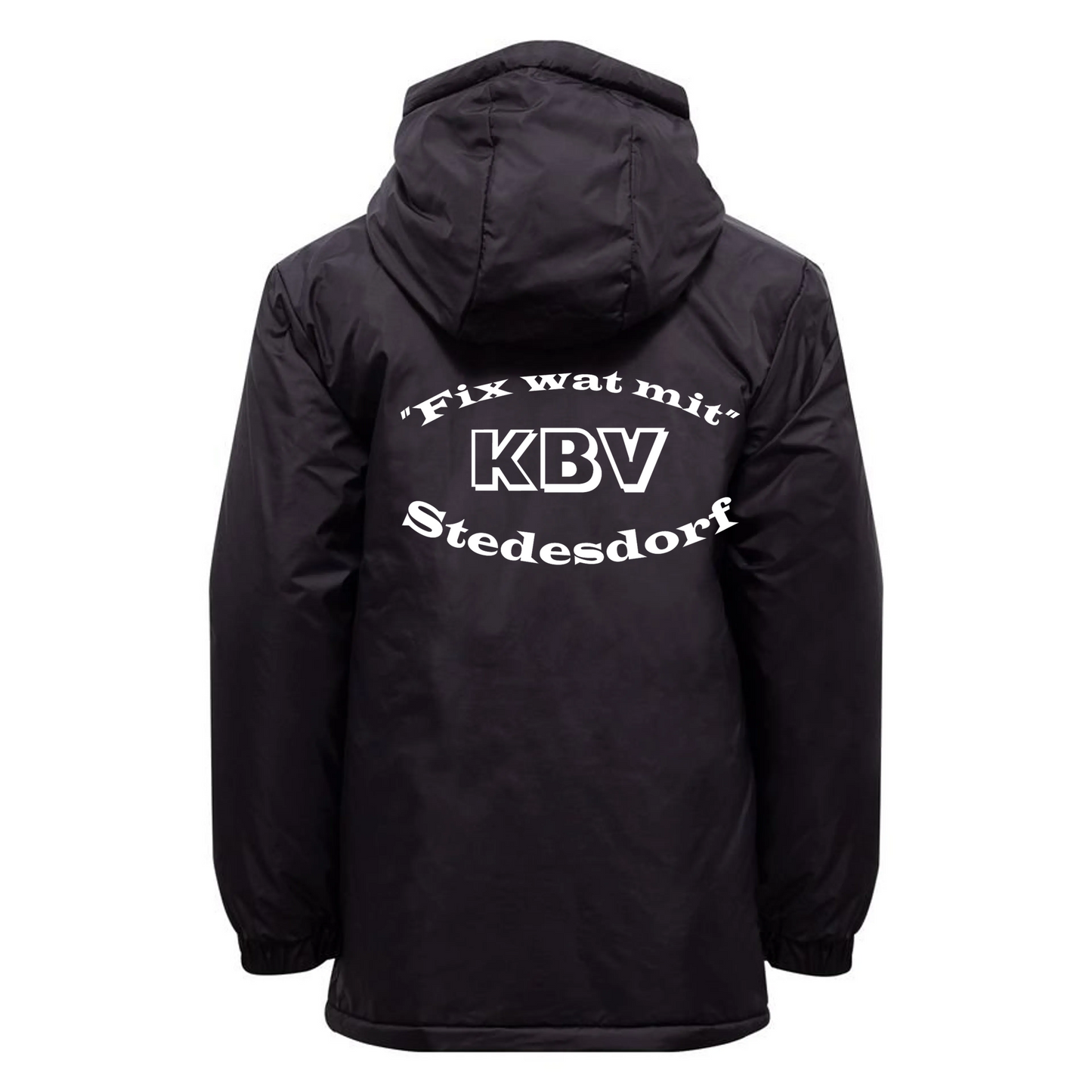 KBV Stedesdorf Stadionjacke Kinder Schwarz