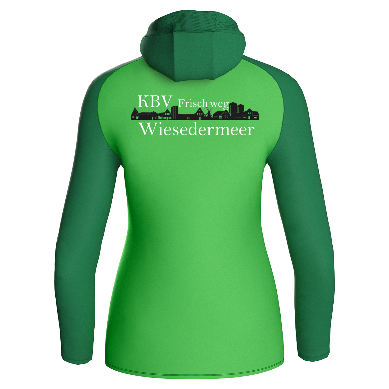 KBV Wiesedermeer Kapuzenjacke Iconic Damen Grün