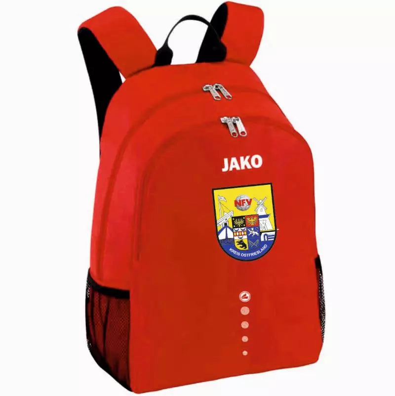 NFV Kreis Ostfriesland Fan Rucksack Classico Rot