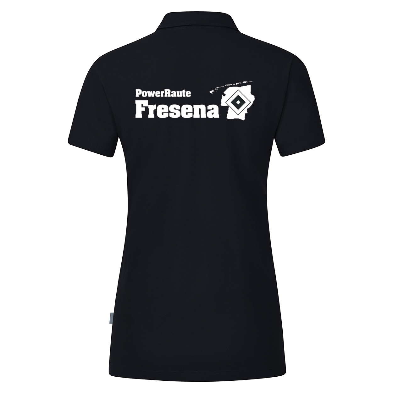 OFC PowerRaute Fresena Polo Organic Stretch Damen Schwarz