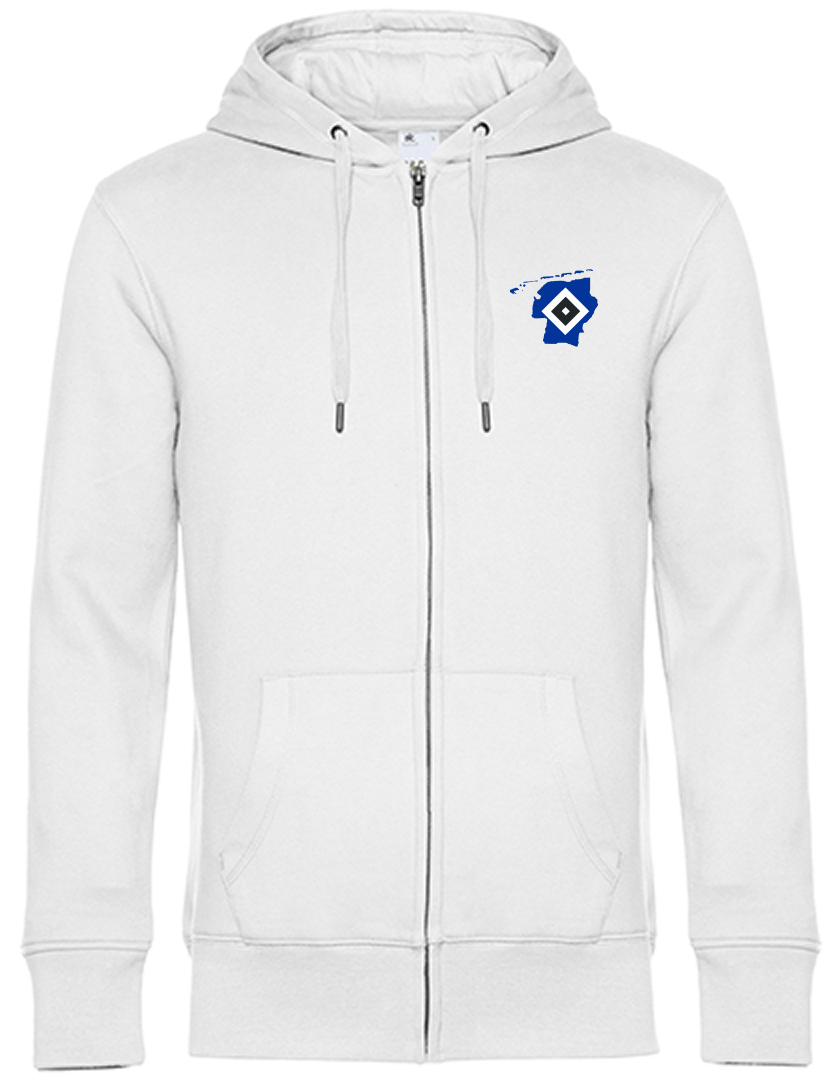 OFC PowerRaute Fresena Fan - Sweatjacke Herren weiß