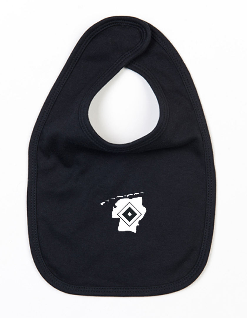 OFC PowerRaute Fresena Fan - Lätzchen Baby schwarz
