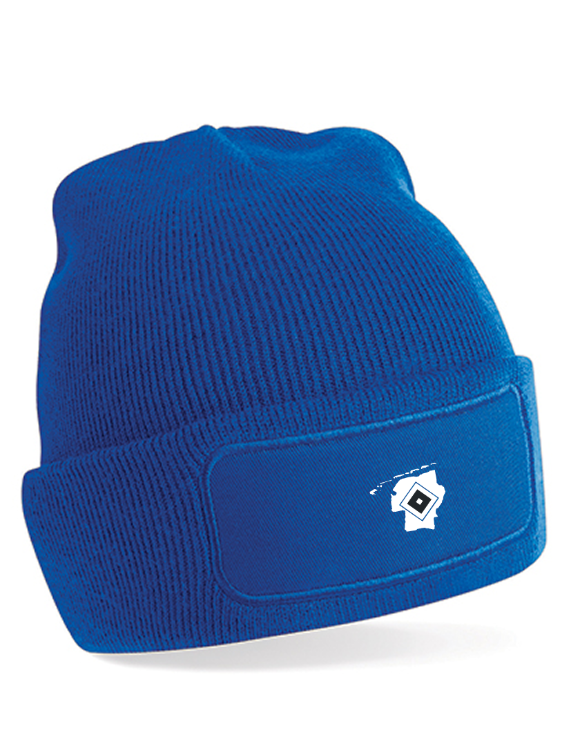 OFC PowerRaute Fresena Fan - Beanie Patch blaumit logo