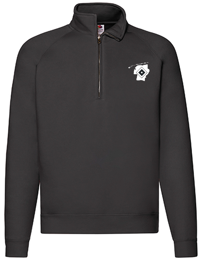 OFC PowerRaute Fresena Fan - Half Zip Sweat Herren schwarz