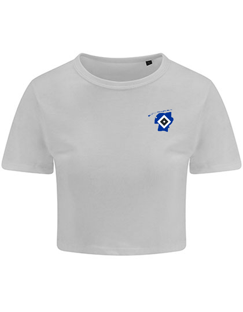 OFC PowerRaute Fresena Fan - T-Shirt Crop Damen weiß