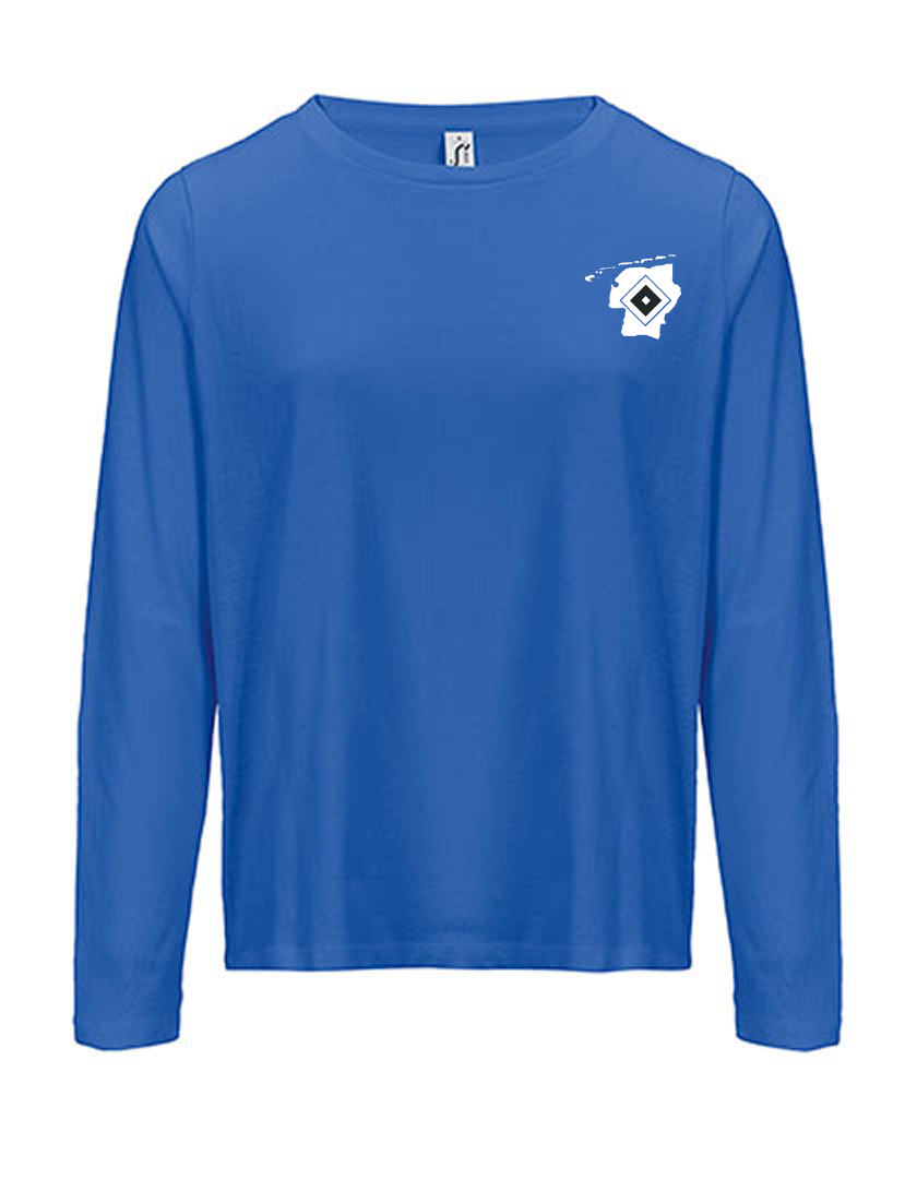 OFC PowerRaute Fresena Fan - Longsleeve Damen blaumit logo