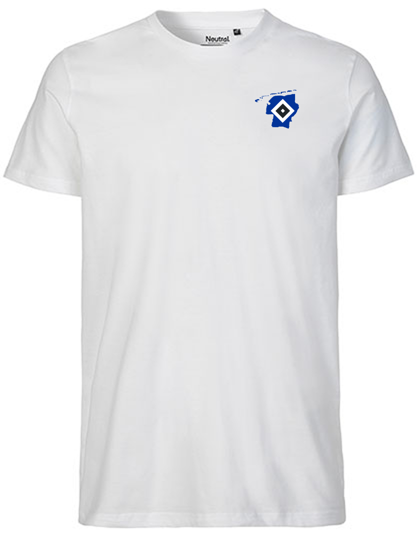 OFC PowerRaute Fresena Fan - T-Shirt Fairtrade Herren weiß