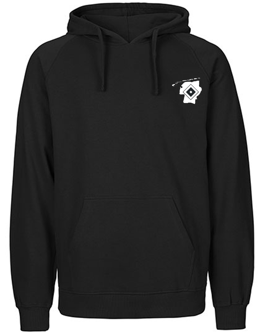 OFC PowerRaute Fresena Fan - Hoodie Fairtrade Herren schwarz