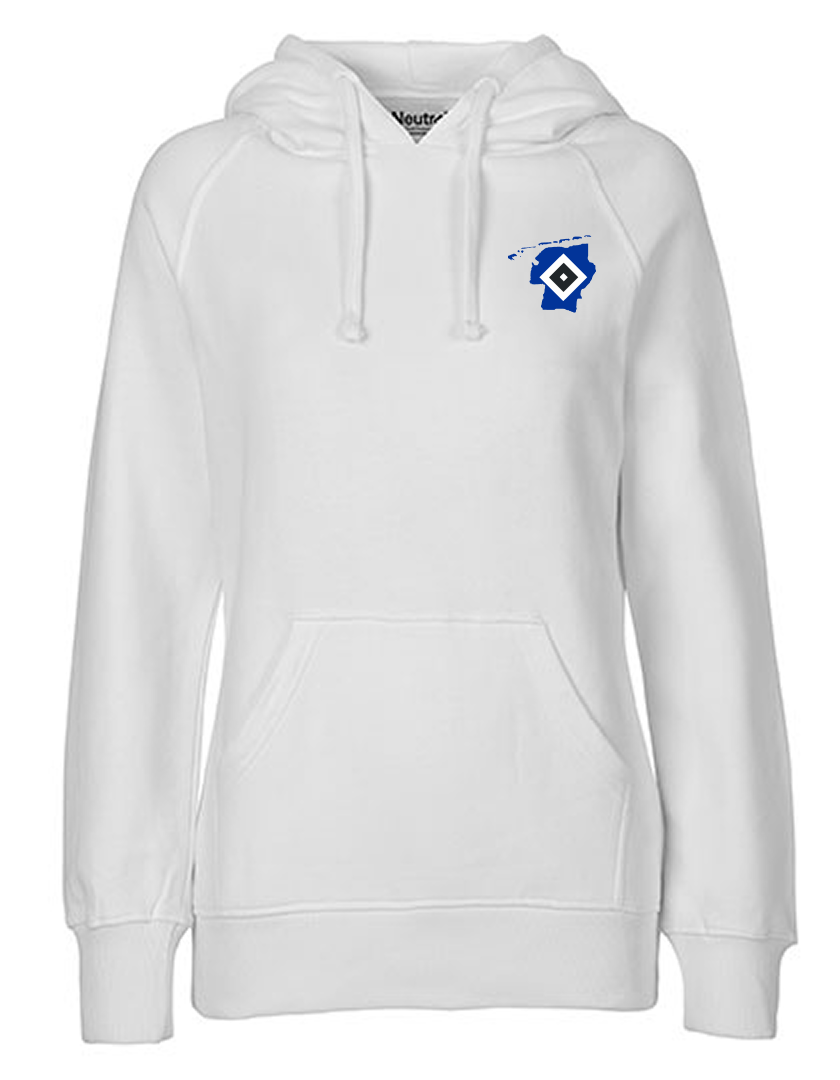 OFC PowerRaute Fresena Fan - Hoodie Fairtrade Damen weiß