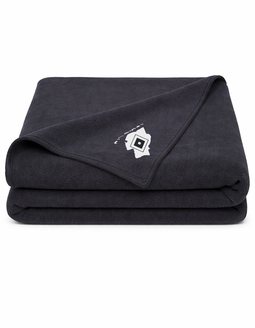 OFC PowerRaute Fresena Fan - Fleecedecke schwarz