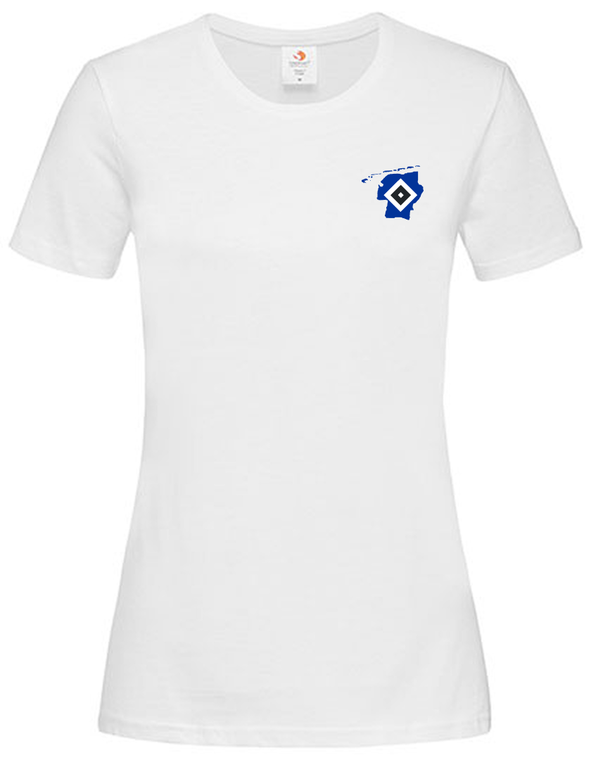 OFC PowerRaute Fresena Fan - T-Shirt Damen weiß