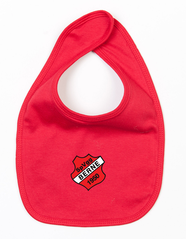 SVG Berne Fan - Lätzchen Baby rot