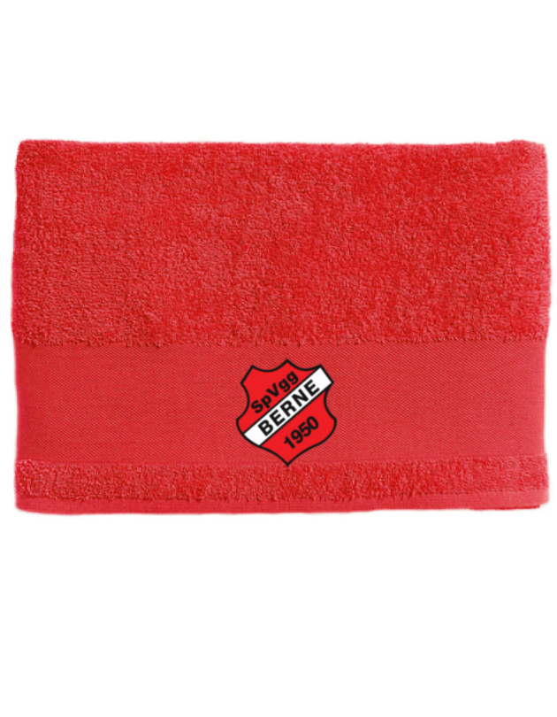 SVG Berne Fan - Duschtuch 70*140 rot