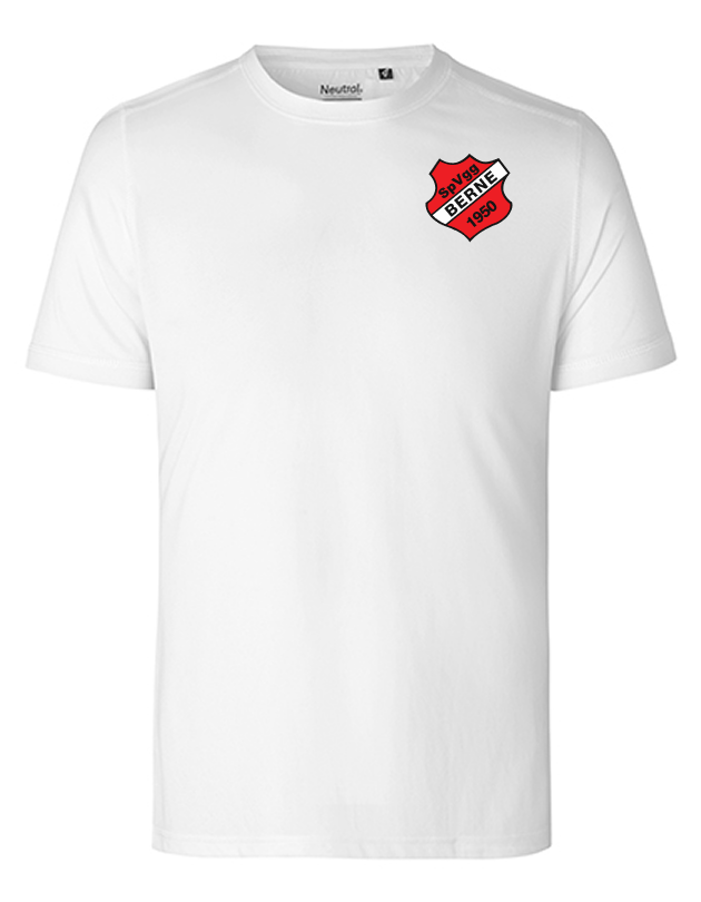 SVG Berne Fan - Polyestershirt Fairtrade Herren weiß