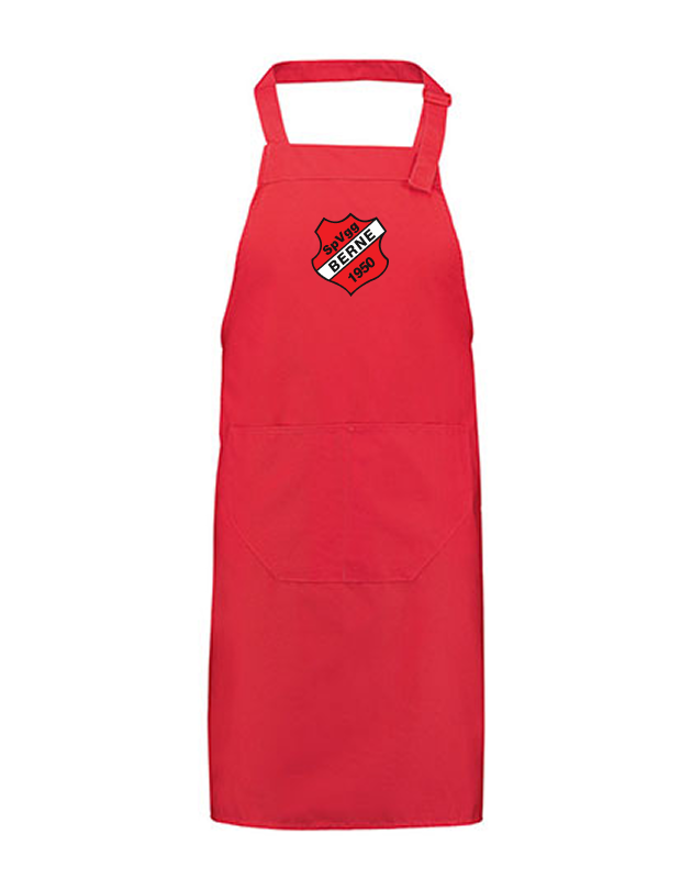 SVG Berne Fan - Grillschürze rot