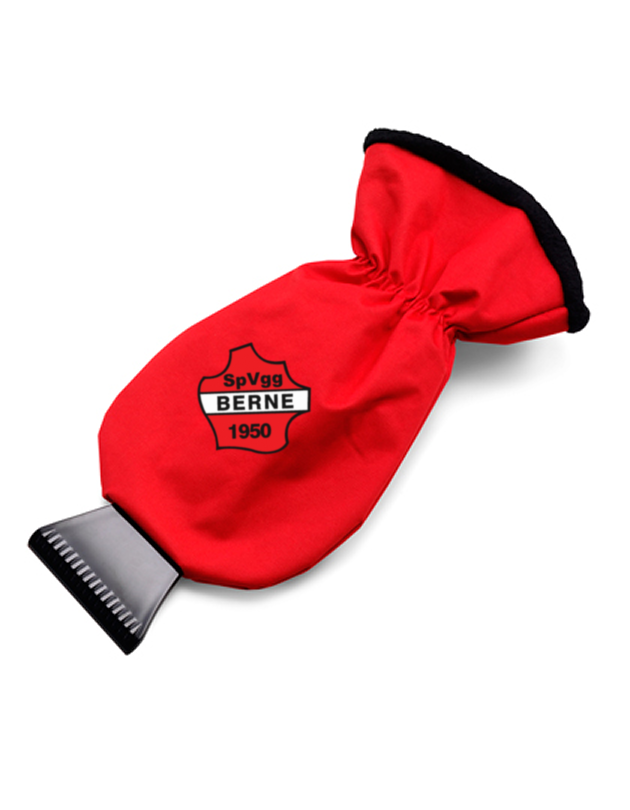 SVG Berne Fan - Eiskratzer mit Handschuh rot