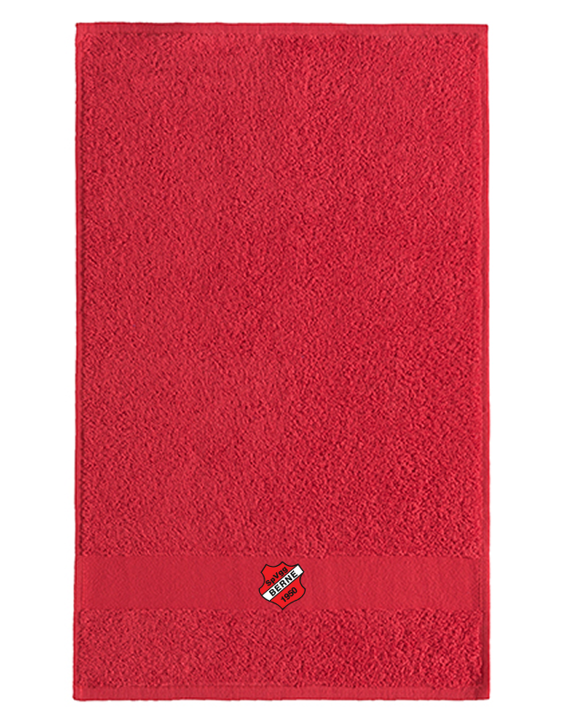 SVG Berne Fan - Gästehandtuch 50*30 rot