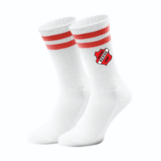 SVG Berne Fan - Sportsocken weiß-rot