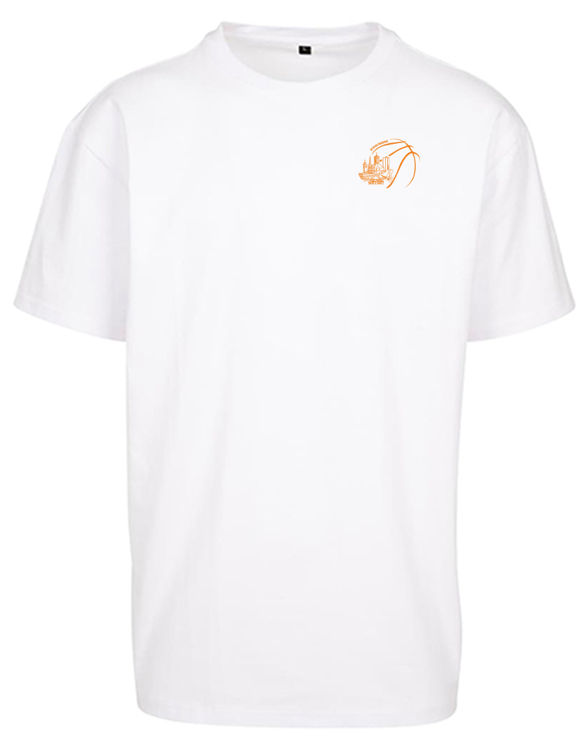 SV Brake Basketball Fan - T-Shirt oversize Herren weiß
