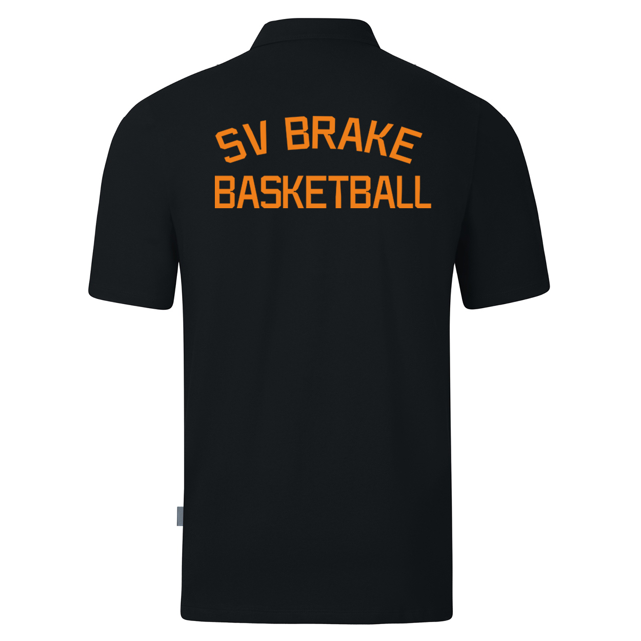 SV Brake Basketball Polo Organic Stretch Herren Schwarz