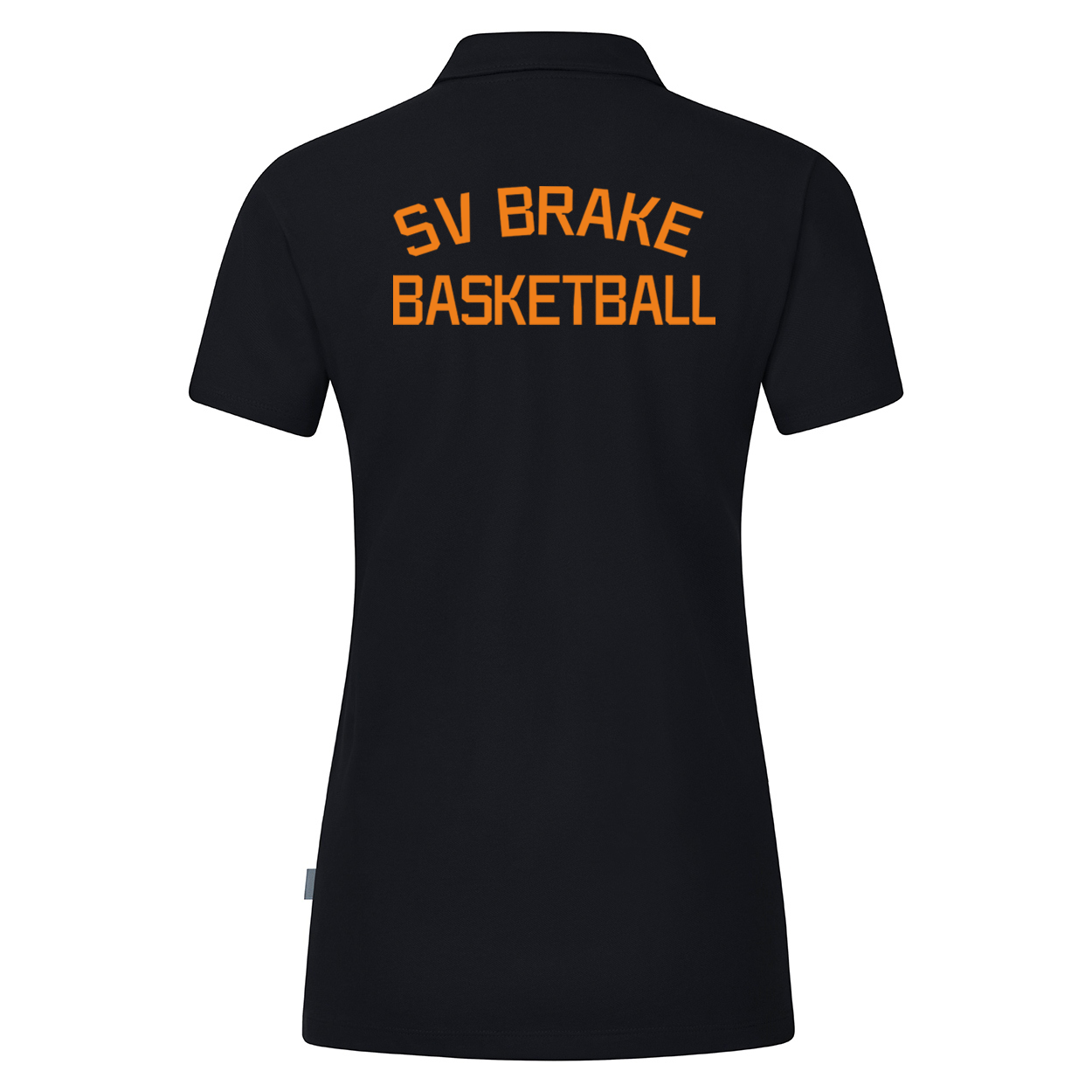SV Brake Basketball Polo Organic Stretch Damen Schwarz