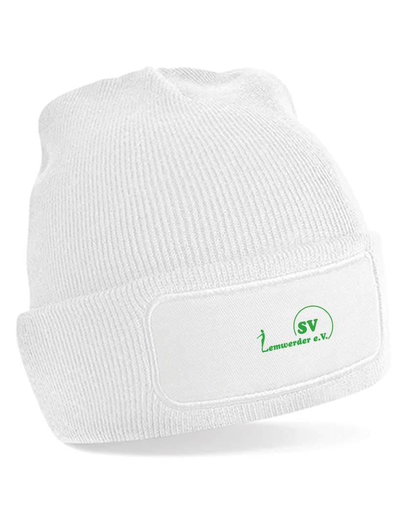 SV Lemwerder Fan - Beanie Patch weiß
