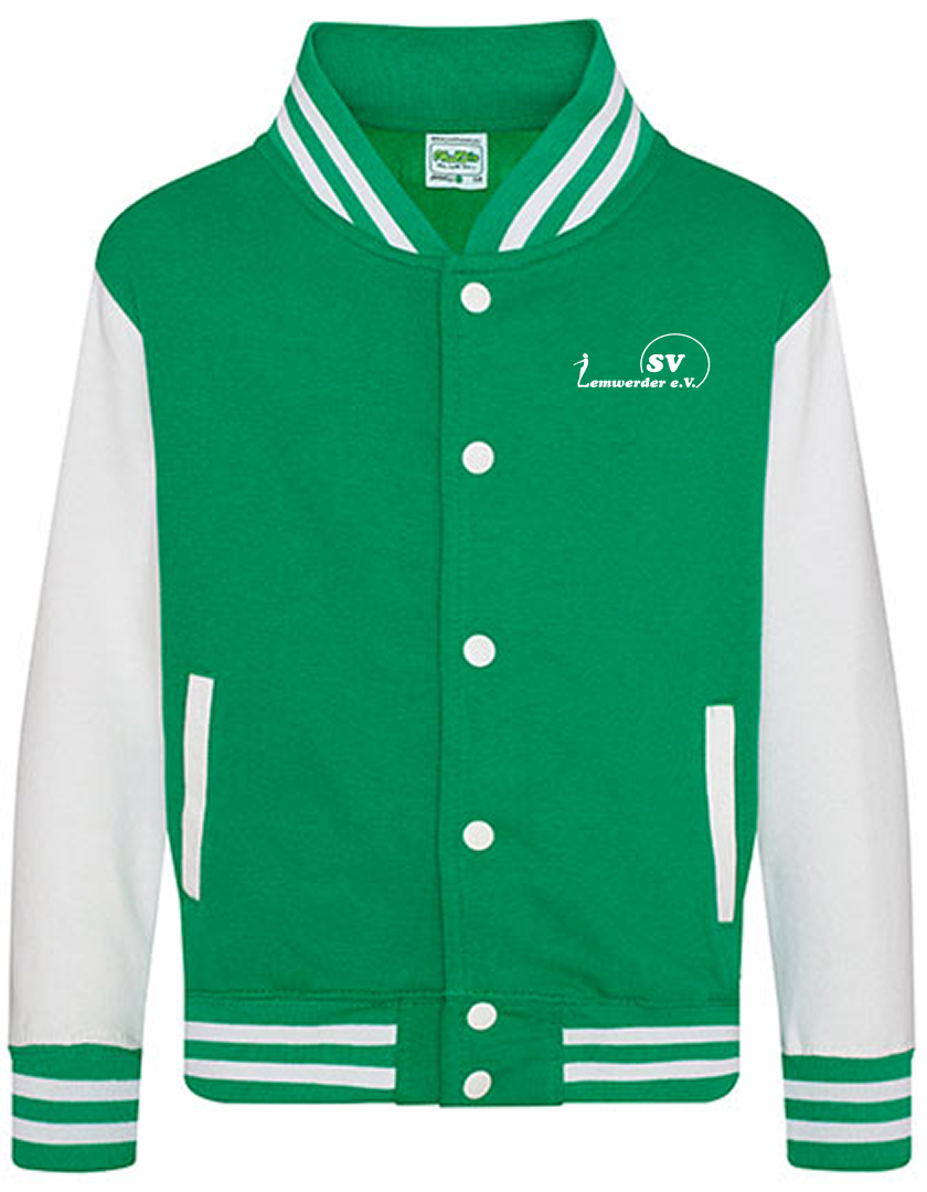SV Lemwerder Fan - Collegejacke Kinder grün