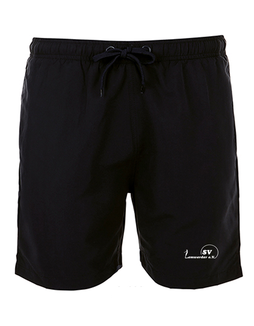 SV Lemwerder Fan - Badeshorts Herren schwarz