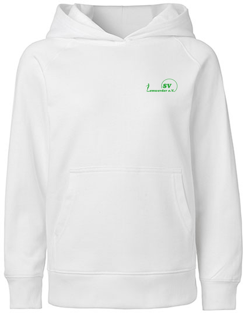 SV Lemwerder Fan - Hoodie Fairtrade Kinder weiß
