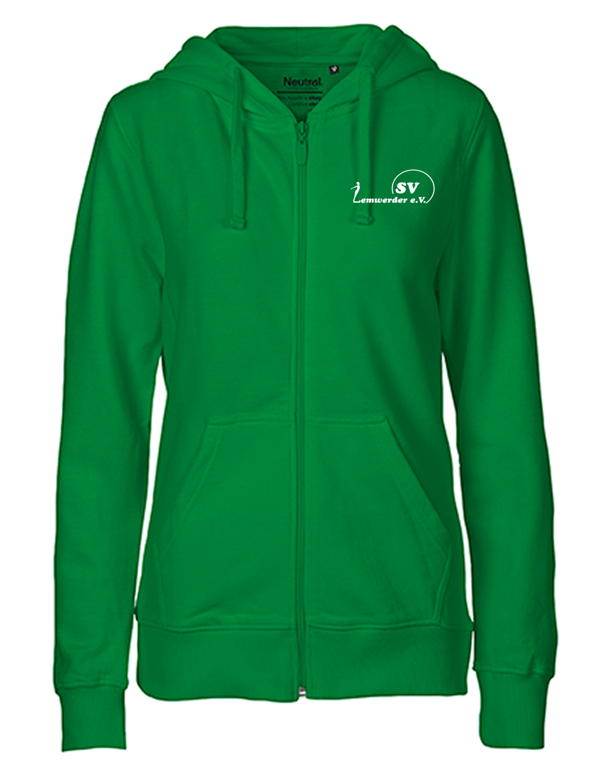 SV Lemwerder Fan - Sweatjacke Fairtrade Damen grün