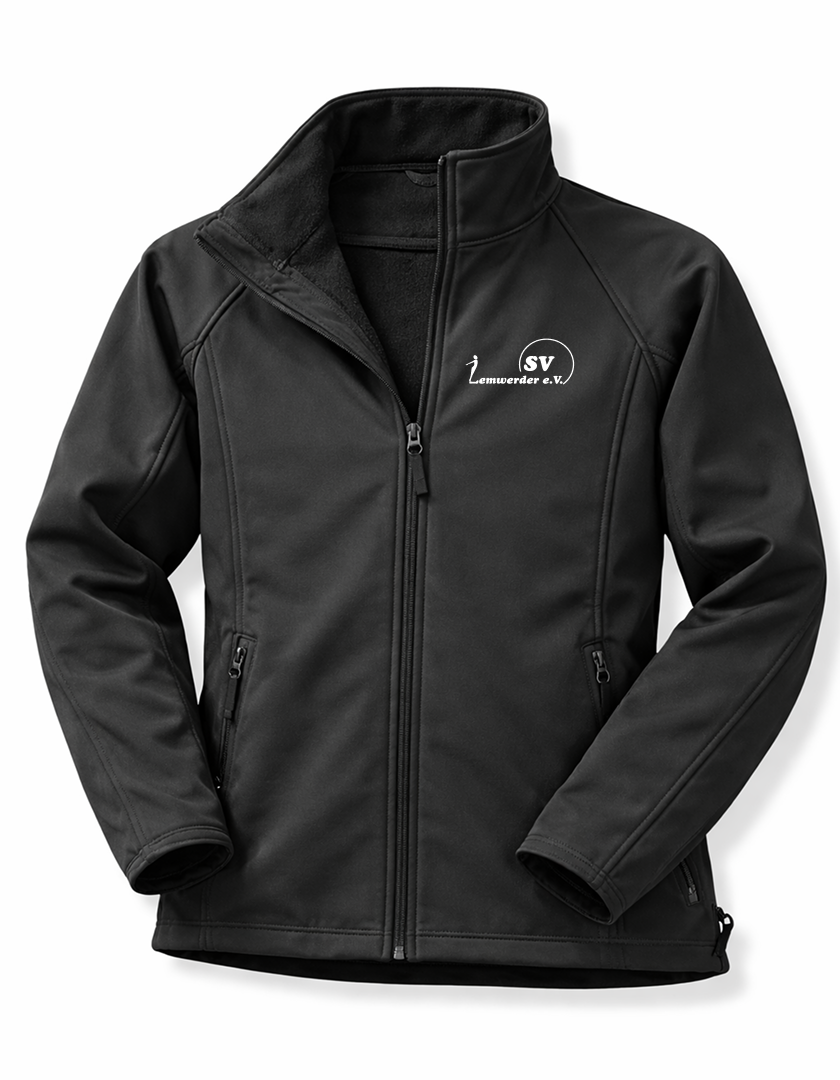 SV Lemwerder Fan - Softshelljacke Damen schwarz